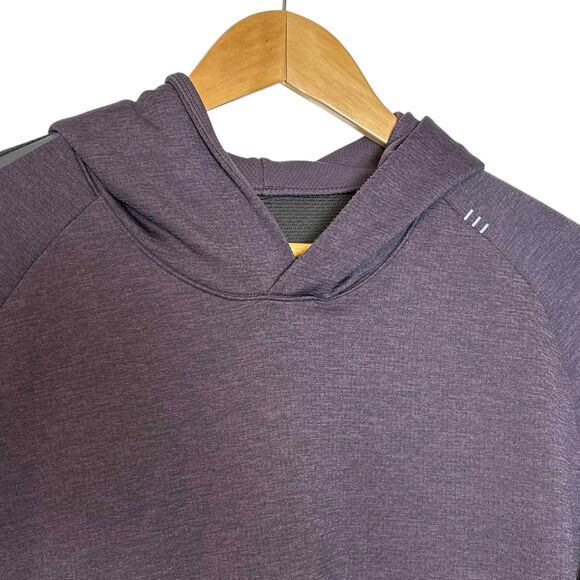 Lululemon Textured Tech Hoodie *Heathered Grape Thistle / Graphite Grey - Picture 6 of 10